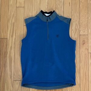 Nike Blue and Black Golf Vest
